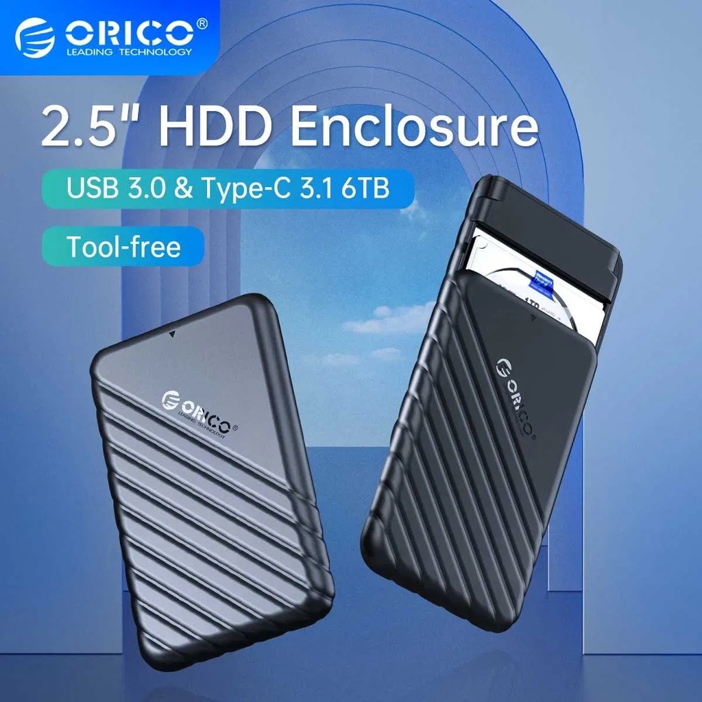 Jual ORICO Case Casing Enclosure Hardisk Eksternal Hard Drive HDD SSD 2 ...