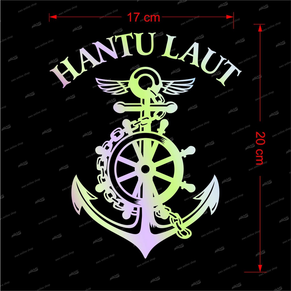 Jual Sticker Jangkar Hantu Laut | Shopee Indonesia