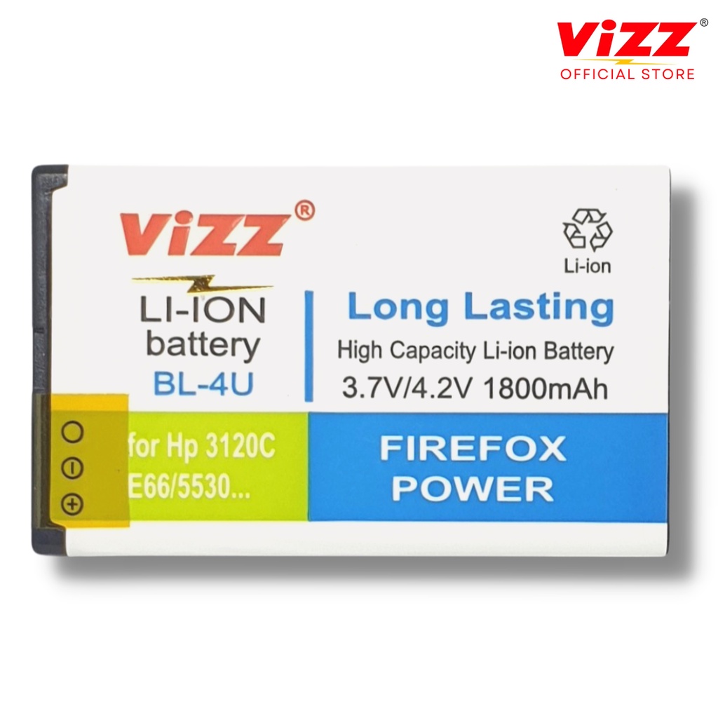 Batteria BL-4U 1000mAh Per Nokia 3120/5530/8800 E Altri Modelli, Ricaricabile Li-Ion - 5