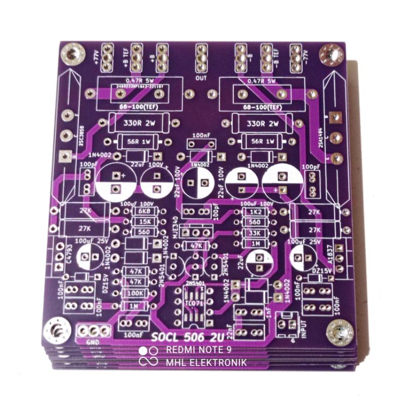 Jual PCB SOCL 506 Model 2U Dual Double layer | Shopee Indonesia