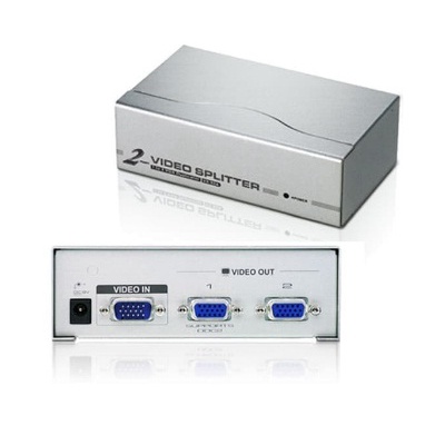 Jual vga splliter 2 port 2port Aten 2-Port Video Splitter VGA Splitter ...