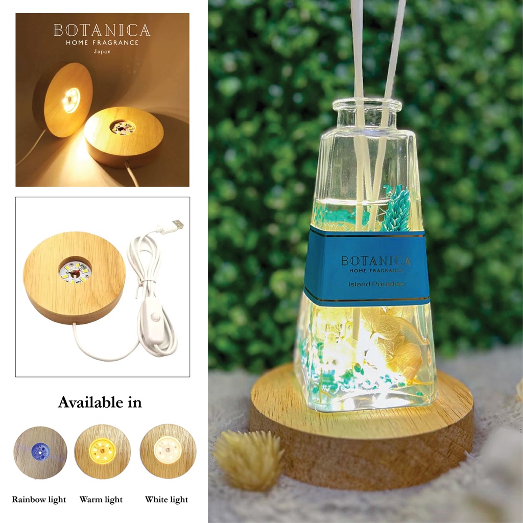 Jual Led Wood Base for Botanica Herbarium Reed Diffuser | Shopee Indonesia