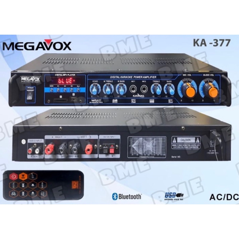 Jual POWER AMPLIFIER MEGAVOX MV377 / MV377 BARU!! Shopee Indonesia