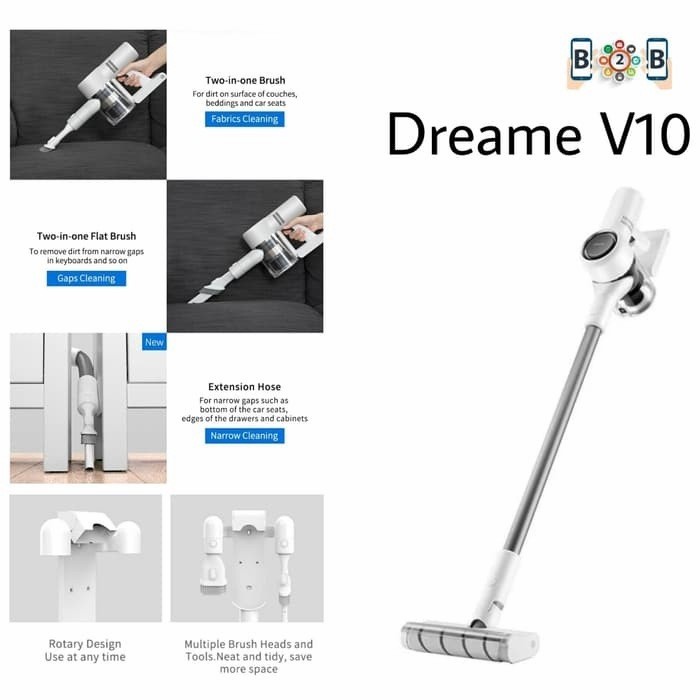 Jual DREAME V10 VACUUM CLEANER HANDHELD CORDLESS Shopee Indonesia