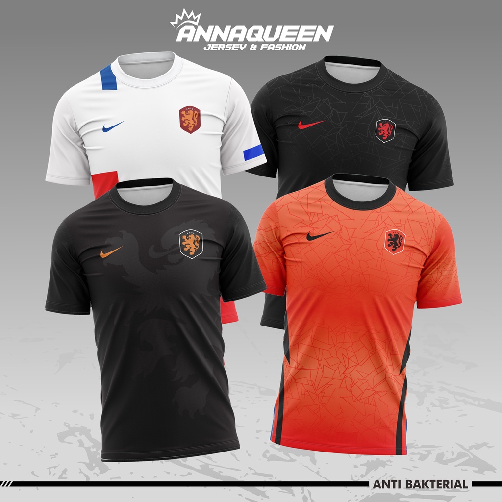 Jual Jersey Baju Kaos Timnas Belanda Netherlands Jersey Piala Dunia Qatar Baju