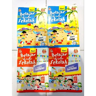 ( PROMO BUKU MURAH ORIGINAL ) BUKU AKTIVITAS ANAK / BELAJAR DI LUAR SEKOLAH / MEWARNAI DAN BERHITUNG