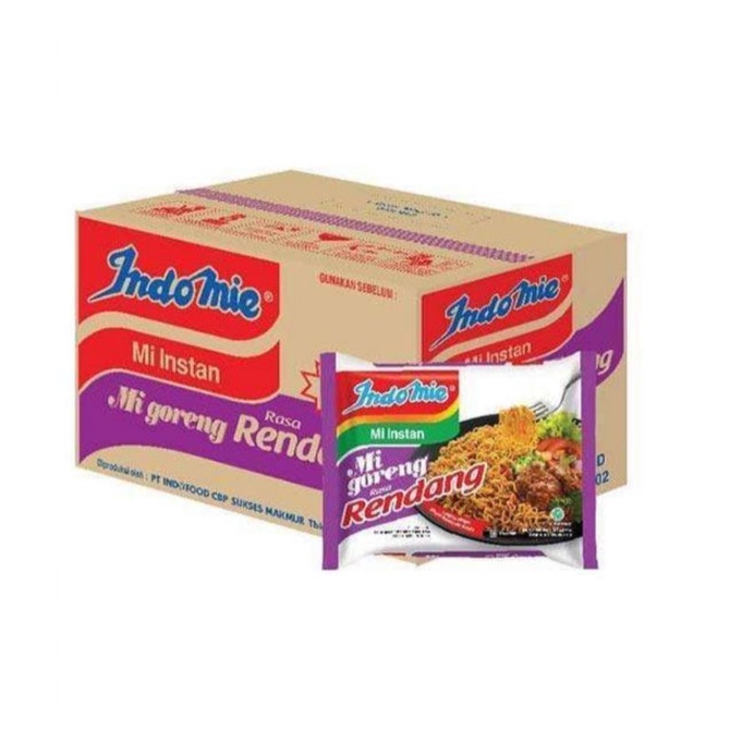 Jual INDOMIE GORENG RENDANG 1 DUS ISI 40 | Shopee Indonesia