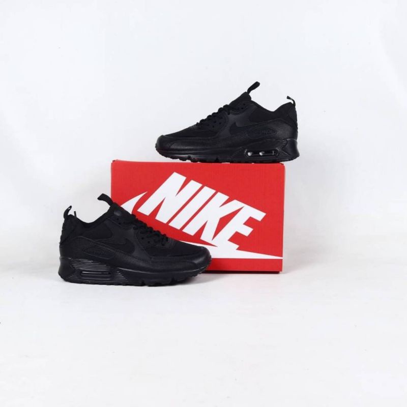 Jual Sepatu Nike Air Max 90 Surplus Wheaterizet Black Infrared 100% ...