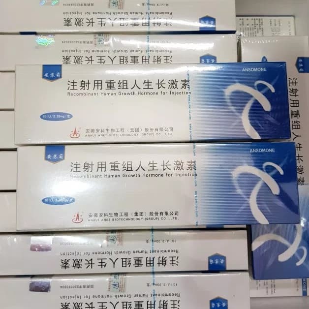 Jual HGH ansomone 100iu 191 amino acids ori bisa di tracking | Shopee ...