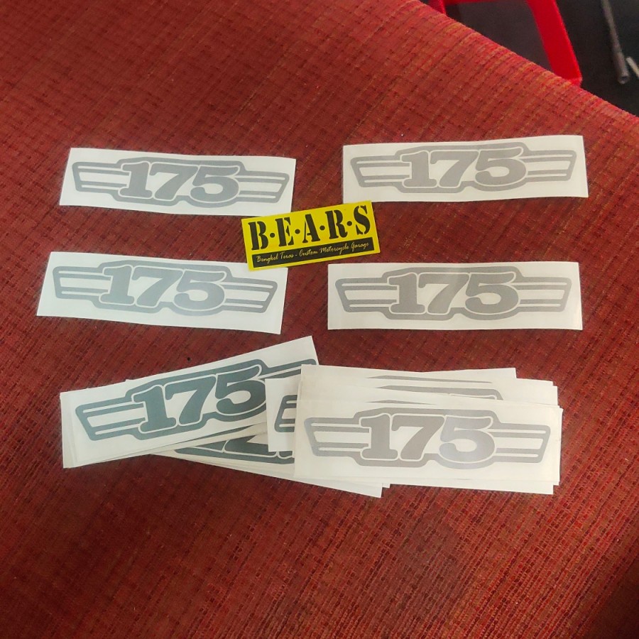 Jual Stiker Bodi Kawasaki W175 Cutting sticker | Shopee Indonesia