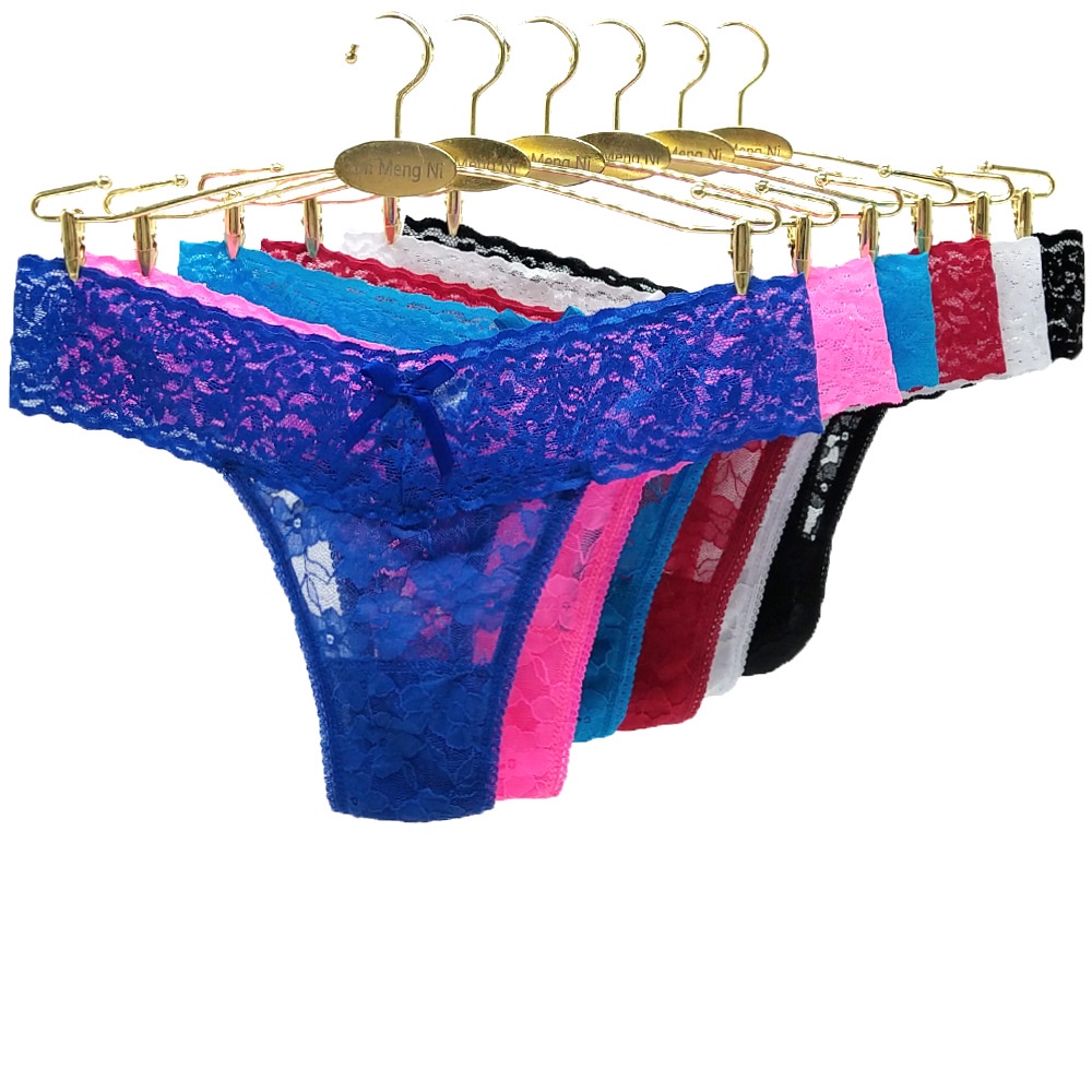 Jual Celana Dalam Wanita Sexy Transparan G String Low Waist Thongs