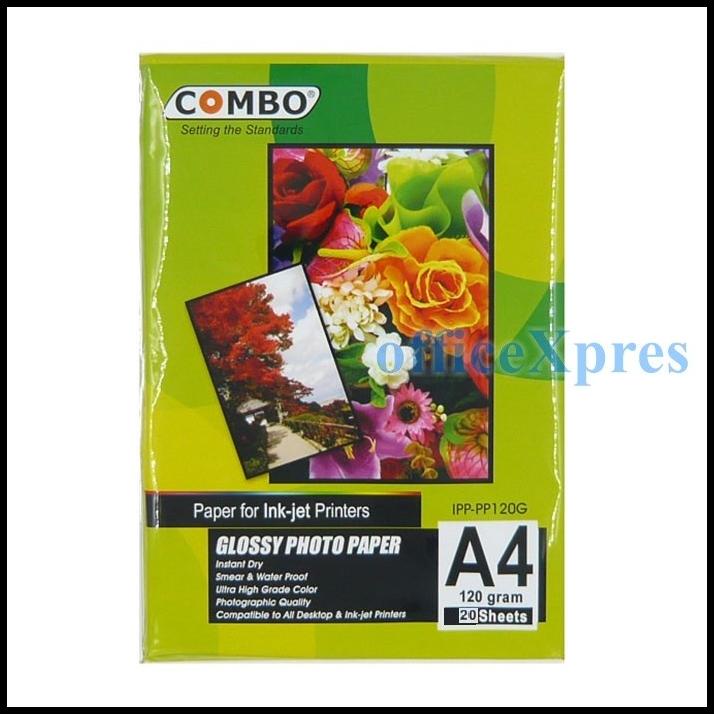 Jual Kertas Foto Glossy Glossy Photo Paper A4 120gr Combo Shopee