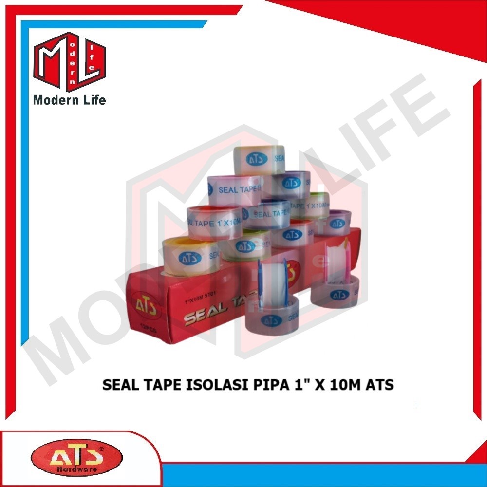 Jual Seal Tape Air Ats Inch Meter Isolasi Pipa Selotip Lakban Shopee Indonesia