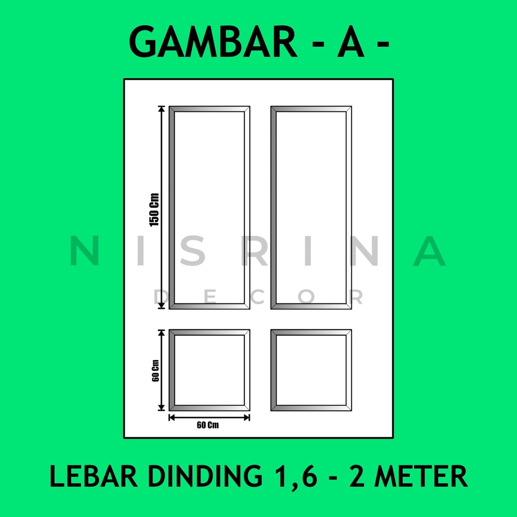 Jual Wall Moulding Premium Lebar Dinding Meter Shopee Indonesia