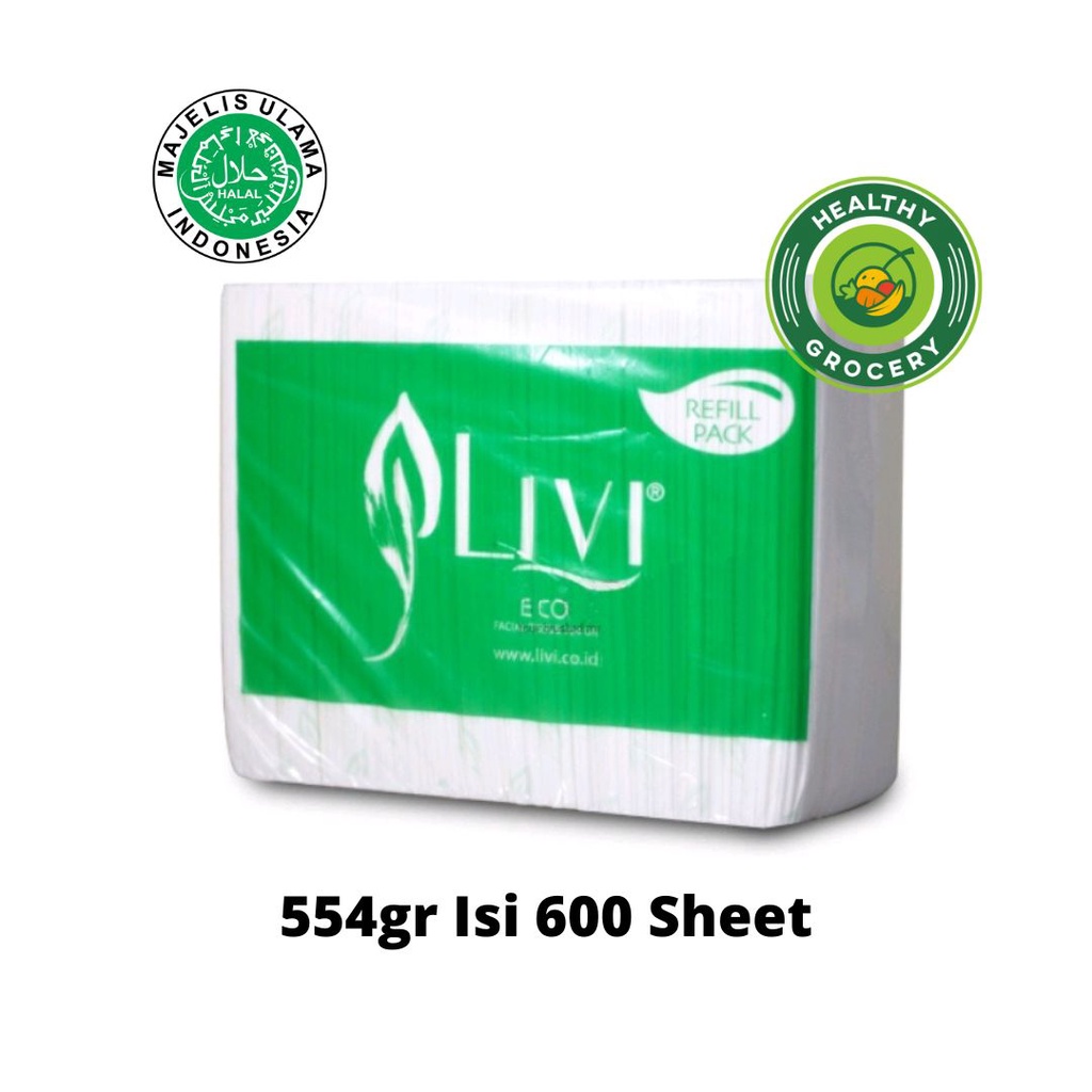 Jual Livi Tissue Facial 554gr Isi 600 Sheet / Tisyu Shopee Indonesia