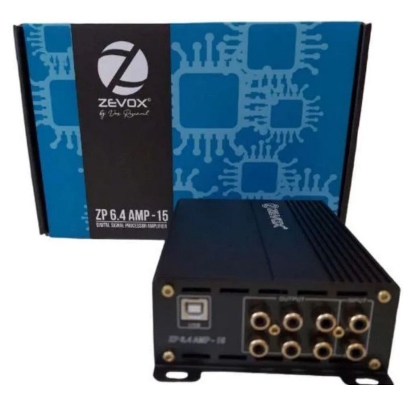Jual Digital Signal Processor Amplifier Zevox ZP 6.4 AMP31 by Vox