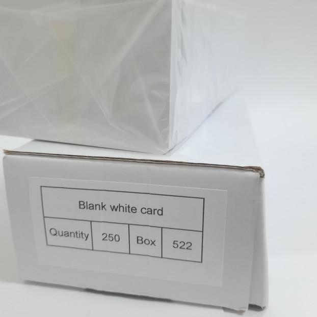 Jual Kartu Pvc Polos Blank Id Card Box Shopee Indonesia