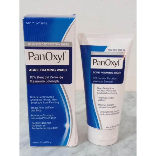 Jual PanOxyl Acne Foaming Facial Wash Benzoyl Peroxide 10 Maximum
