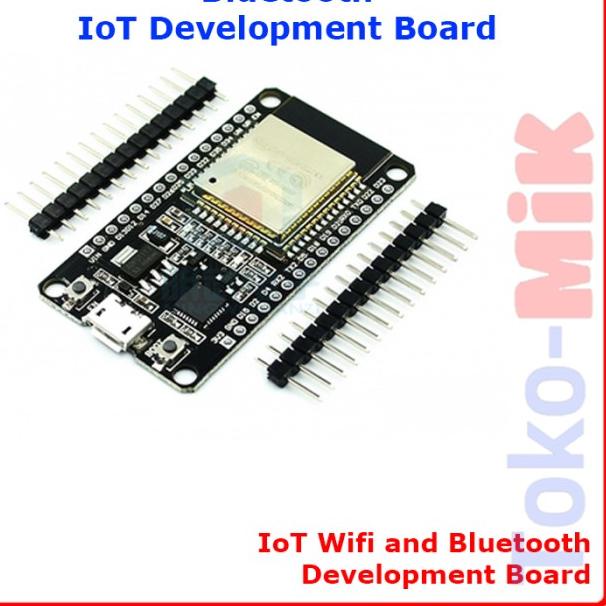 Jual ESP32 ESP-WROOM-32 Wifi Bluetooth BLE Development Board | Shopee ...