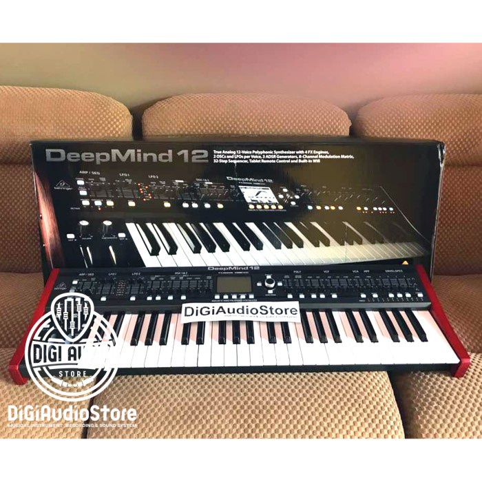 Jual Analog Keyboard Synthesizer Behringer Deepmind 12 Wifi Ipad ...