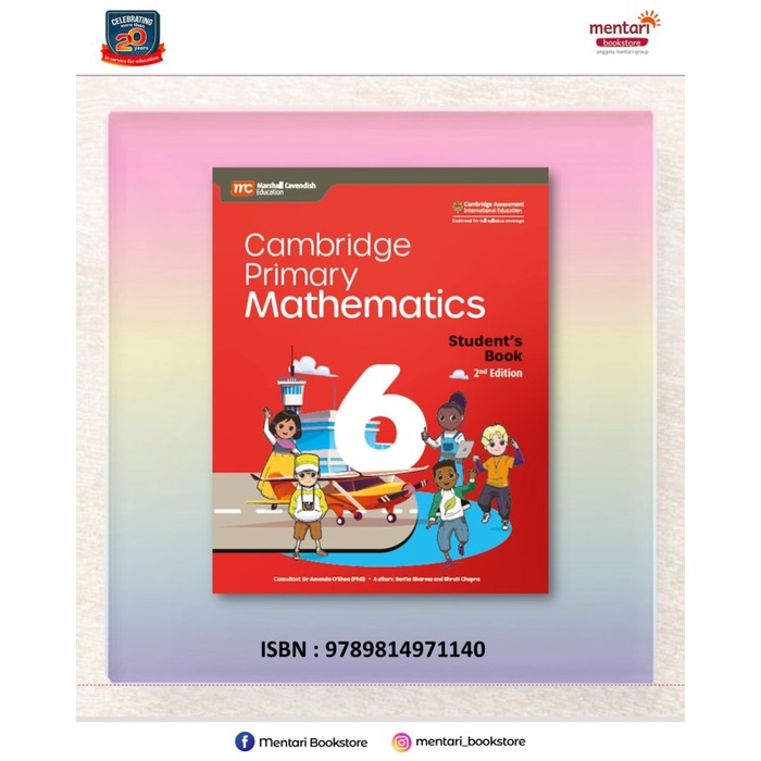 Jual School Book Marshall Cavendish Cambridge Primary Mathematics Textbook 2nd Ed Shopee 1807