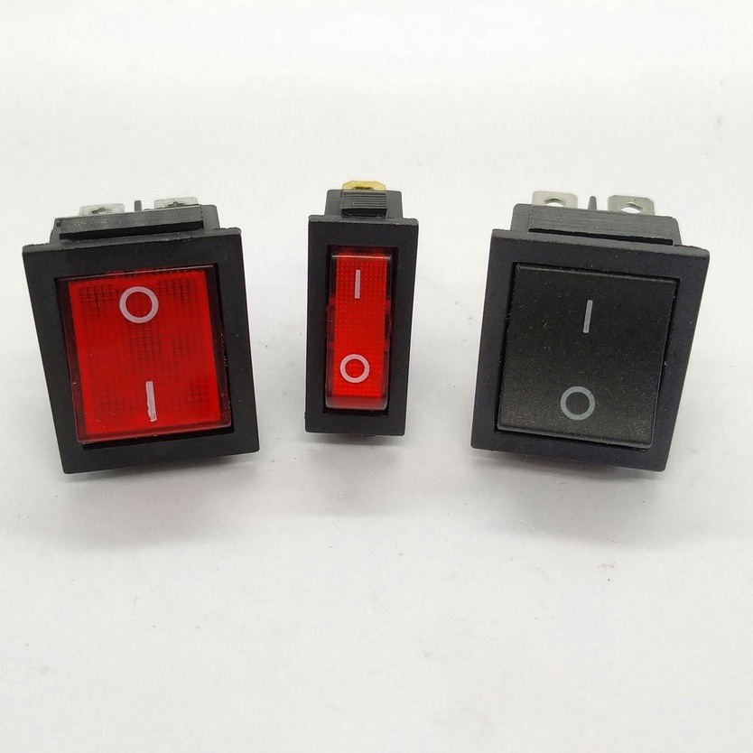Jual Saklar Power Switch Tombol ON OFF Rocker Besar 3 Pin. | Shopee ...