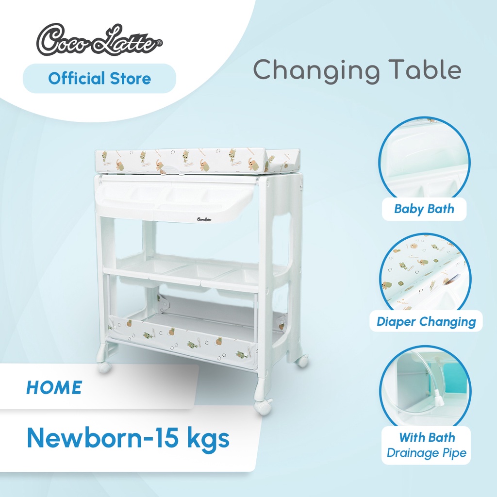 Jual COCOLATTE Baby Changing Table Shopee Indonesia