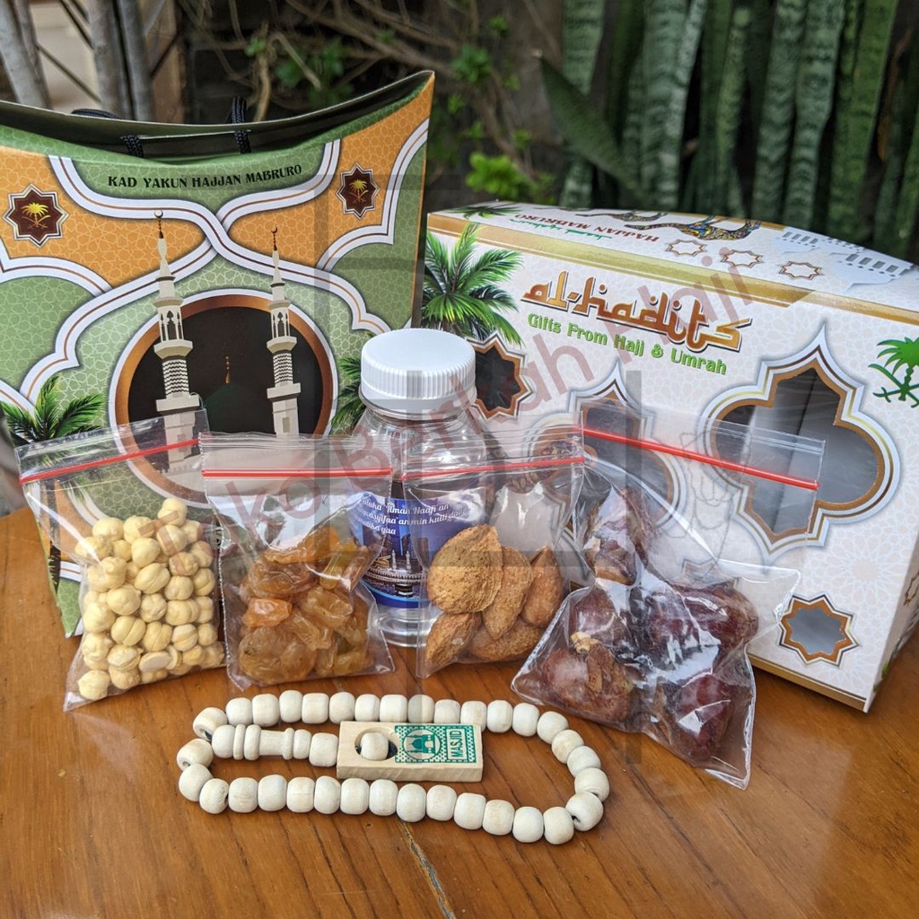 Jual Paket Oleh Oleh Haji Dan Umroh Air Zamzam Tasbih Kacang