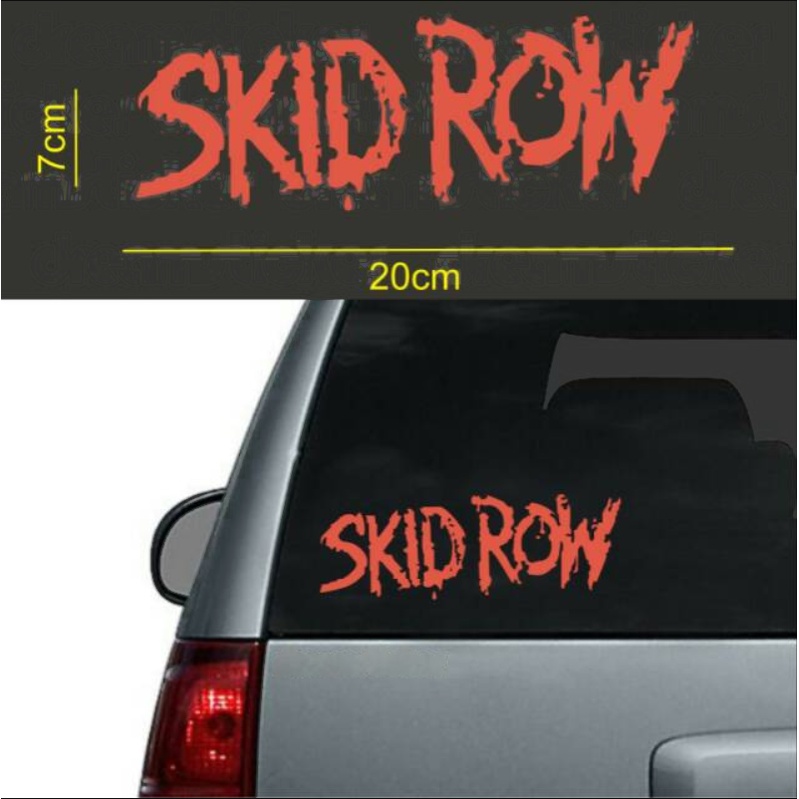 Jual Stiker Mobil Band Skid Row - Car Decal Sticker | Shopee Indonesia