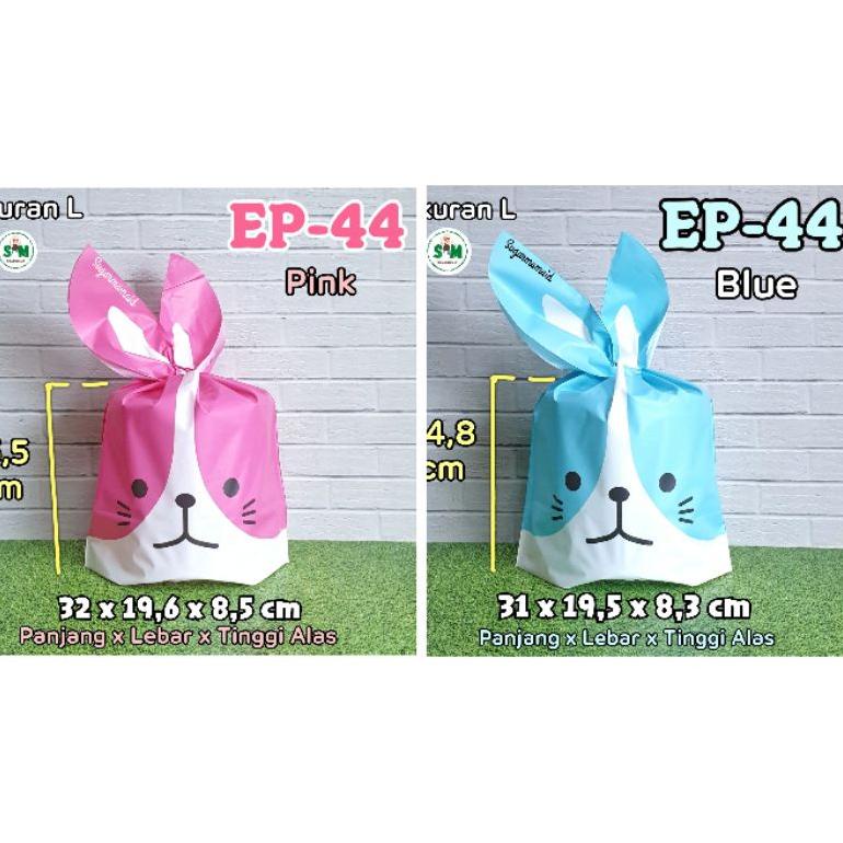 Jual Plastik ikat lucu EP 44 L (10pcs) kantong Goodiebag hampers ...