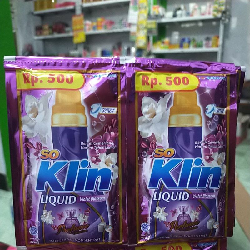 Jual so Klin liquid 500an isi 12pc | Shopee Indonesia