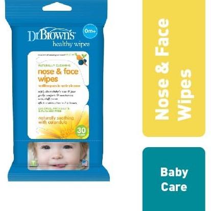 Jual Dr.Brown's Nose & Face Wipes, 30-Pack - 1 Pack | Shopee Indonesia