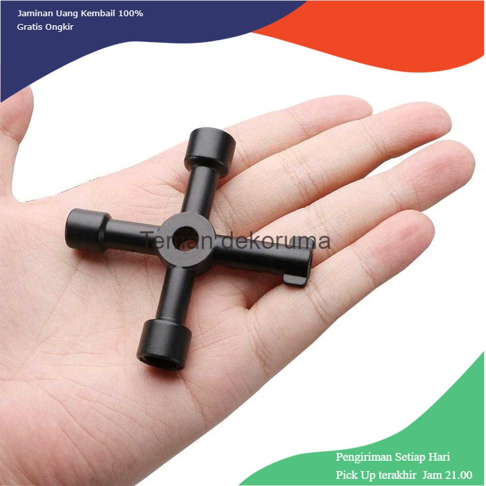 Jual TD - PR2 DIHAKI Kunci Pas Multifungsi 4in1 Elevator Cross Triangle ...