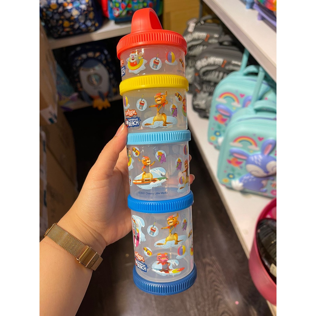 Jual SMIGGLE SNACK STACK TEENY TINY KANGAROO BEACH - TEMPAT SNACK ...