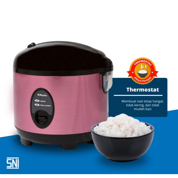 Jual Miyako Rice Cooker 3 In 1 Daya Listrik Rendah Magic com | Shopee ...