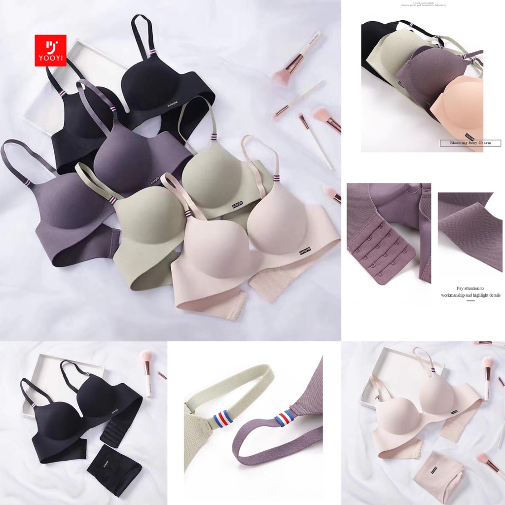 Jual Yooyi BH Wanita Bra Perempuan Dewasa Remaja Push Up InStyle Tanpa ...