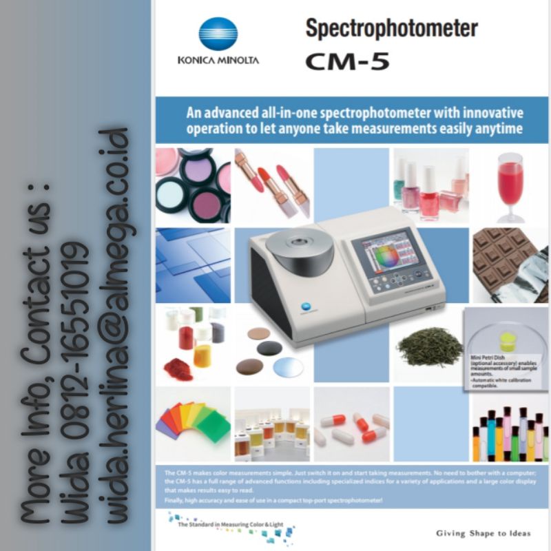 Jual Spectrophotometer CM5 Konica Minolta Shopee Indonesia