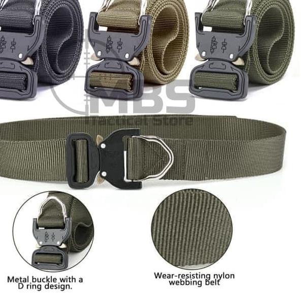 Jual Tactical Belt Metal Buckle Ikat Pinggang Tactical Besi Gesper