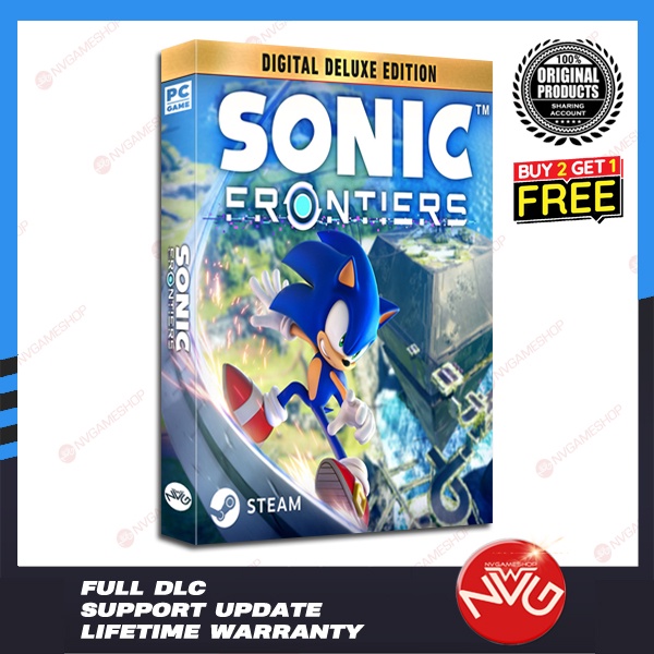 Jual Sonic Frontiers Deluxe Edition PC Original | Shopee Indonesia