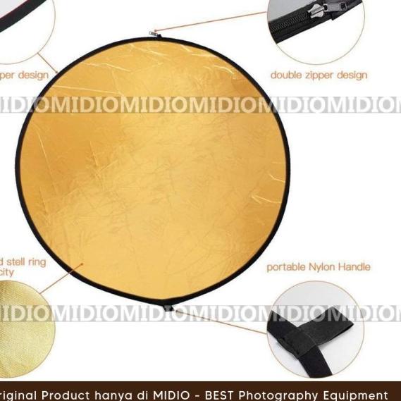 Neewer 5in1 - Reflector De Luz Para Fotografía (60 Cm) | Cuotas Sin Interés - Foto 3