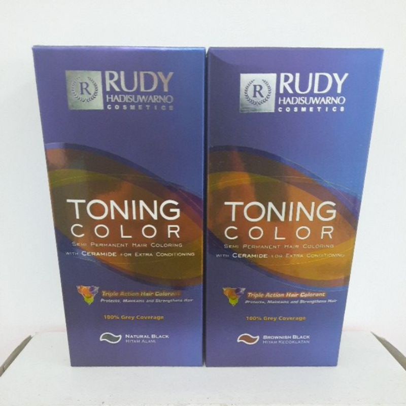 Jual Rudy Hadisuwarno Toning Colour 60ml+60ml+7ml | Shopee Indonesia