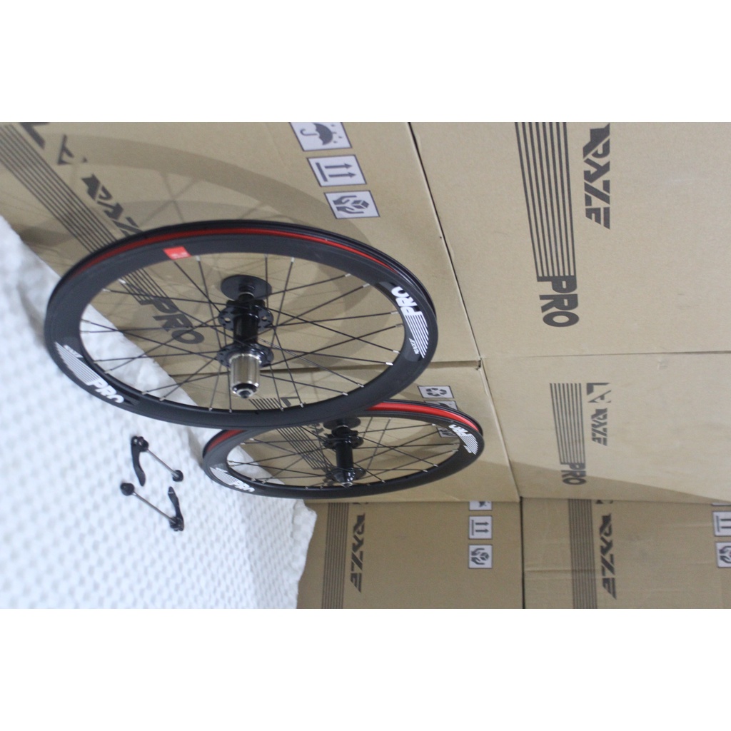 Jual Velg rims wheelset sepeda lipat raze pro 20 x 1 3/8 20+ 451 22inch ...