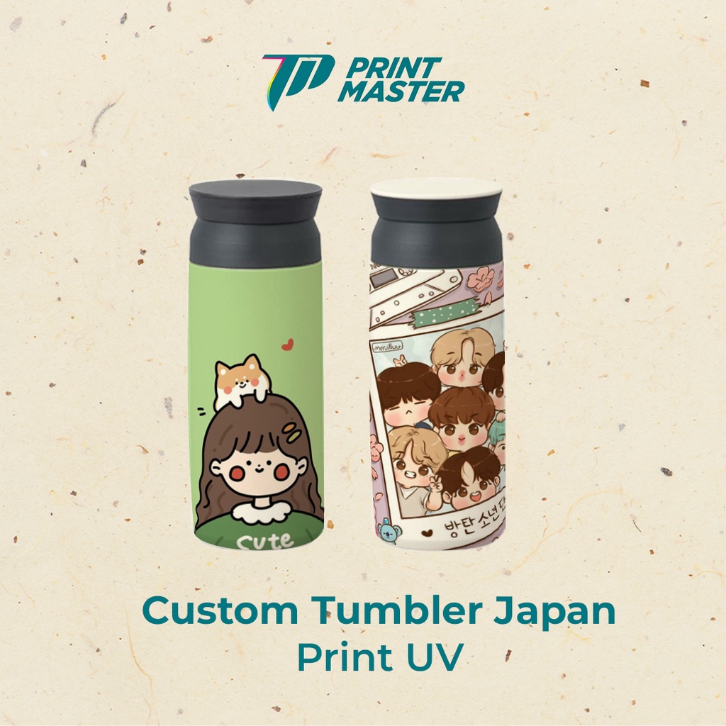 Jual Custom Tumbler Japan Print UV Full Color Shopee Indonesia