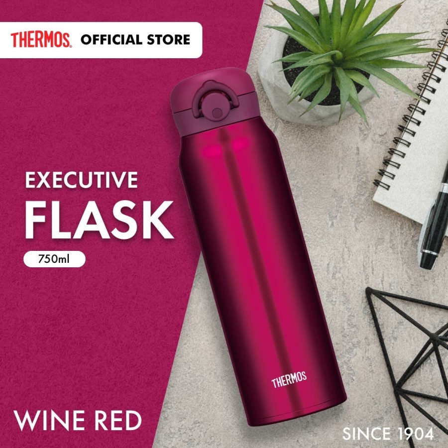 Jual Thermos Ultra Light Executive Red 750ml - (JNR-750-WNR) | Shopee ...