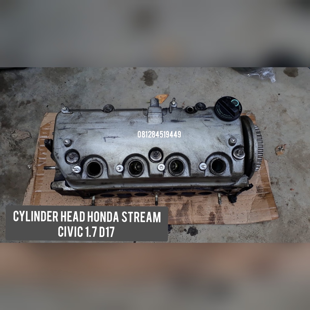 Jual Cylinder Head Deksel Dexel Silinder kop Honda Stream Civic 1.7cc