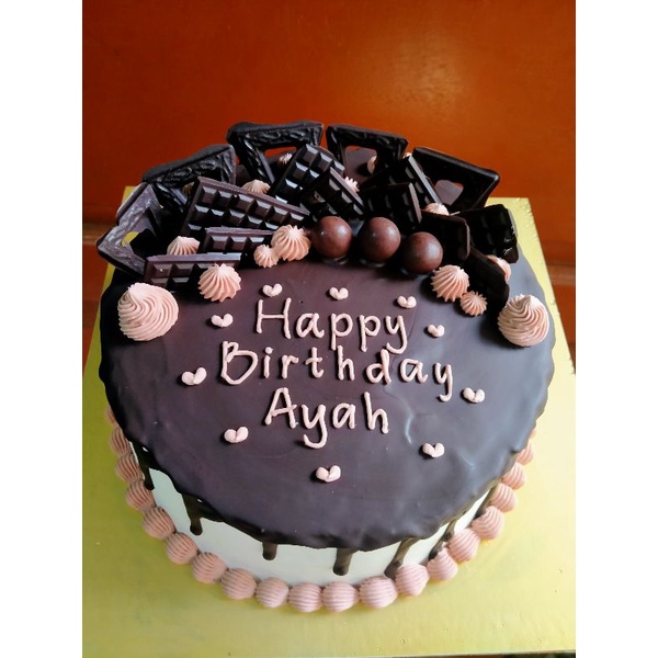 Jual (READY / ORDER DI H-1) Kue ultah black forest/ kue ulang tahun