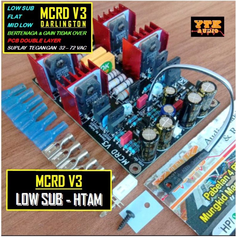 Jual KIT Driver Power Amplifier MCRD V3 Darlington | Shopee Indonesia