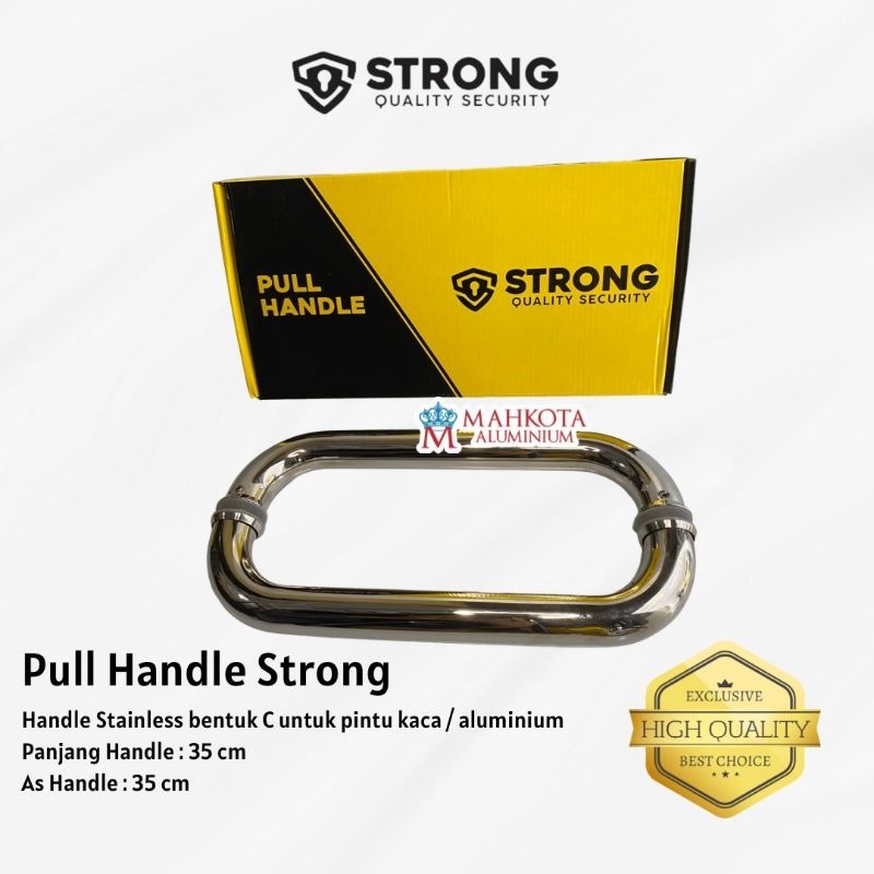 Jual Pull Handle C Strong Stainless 30 cm Tarikan Pintu Aluminium