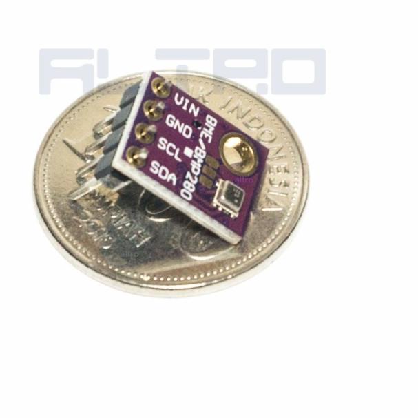 Jual BME280 Altimeter Pressure Temp Humidity Sensor - 5V Arduino ...
