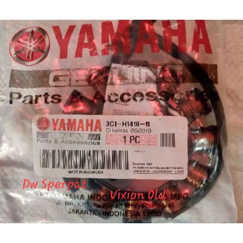Jual Spool Stator Assy Complit Yamaha Vixion Old Kode Part ( 3CI